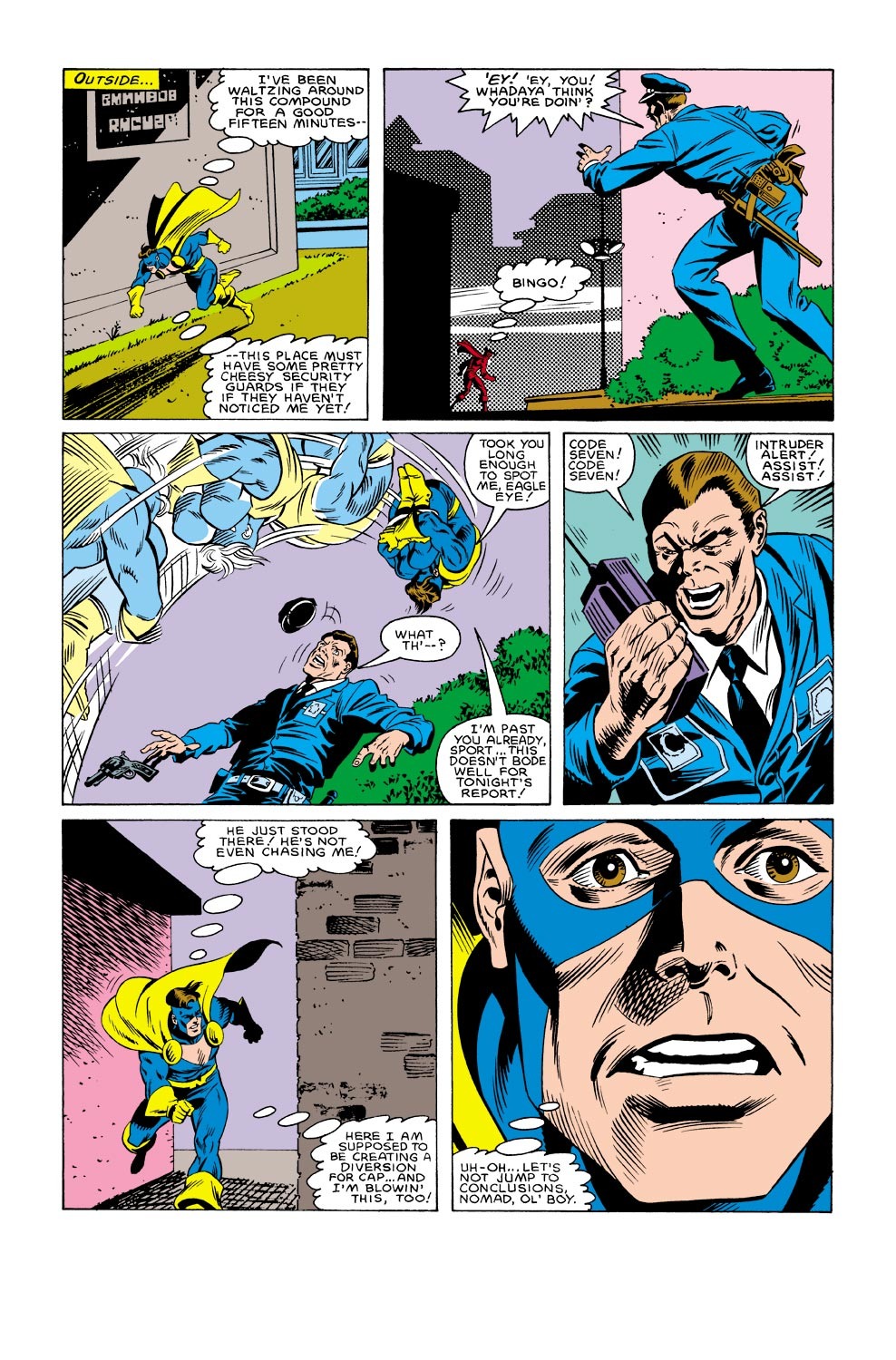 Read online Captain America (1968) comic -  Issue #304 - 14