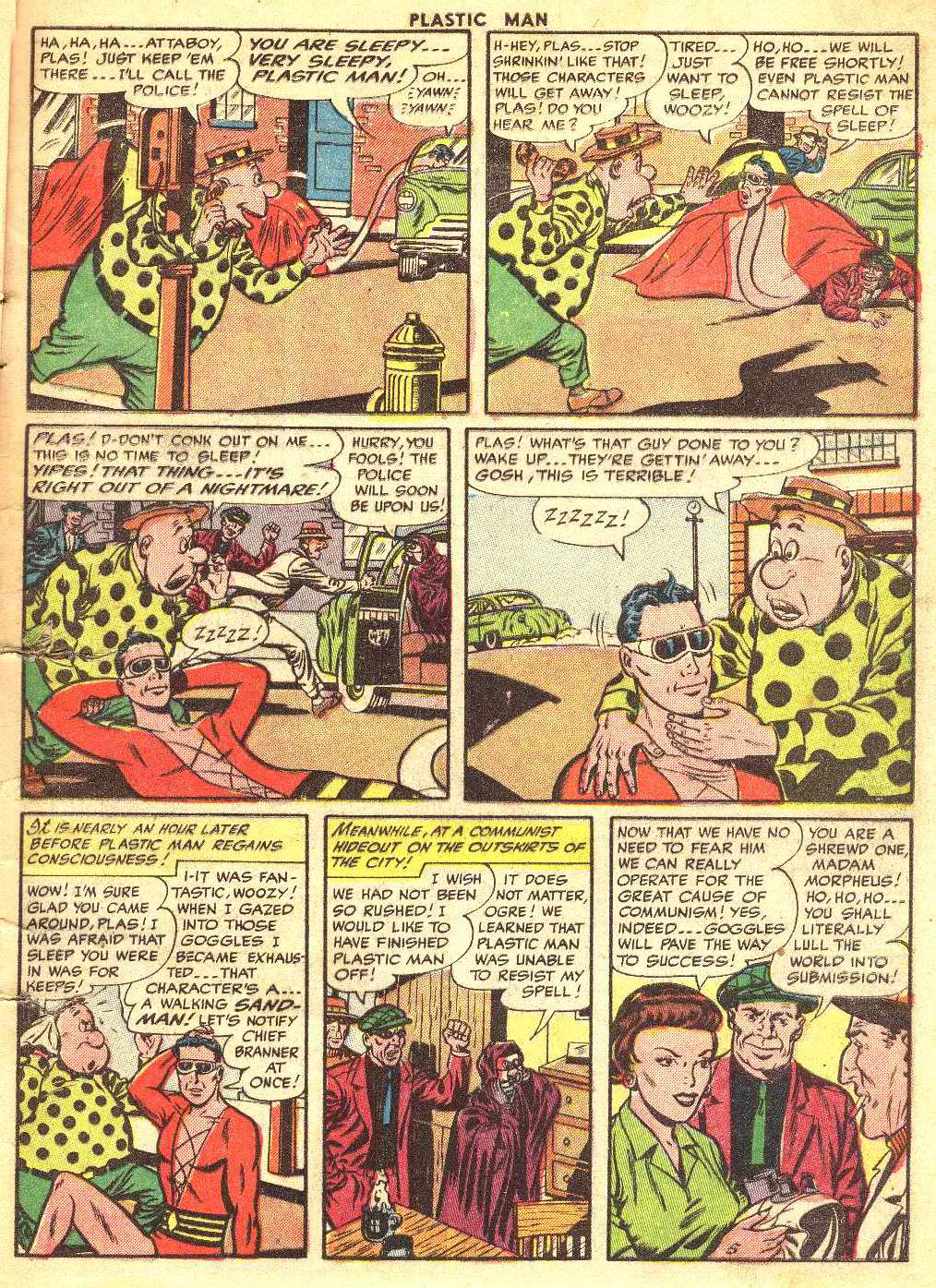 Read online Plastic Man (1943) comic -  Issue #51 - 7