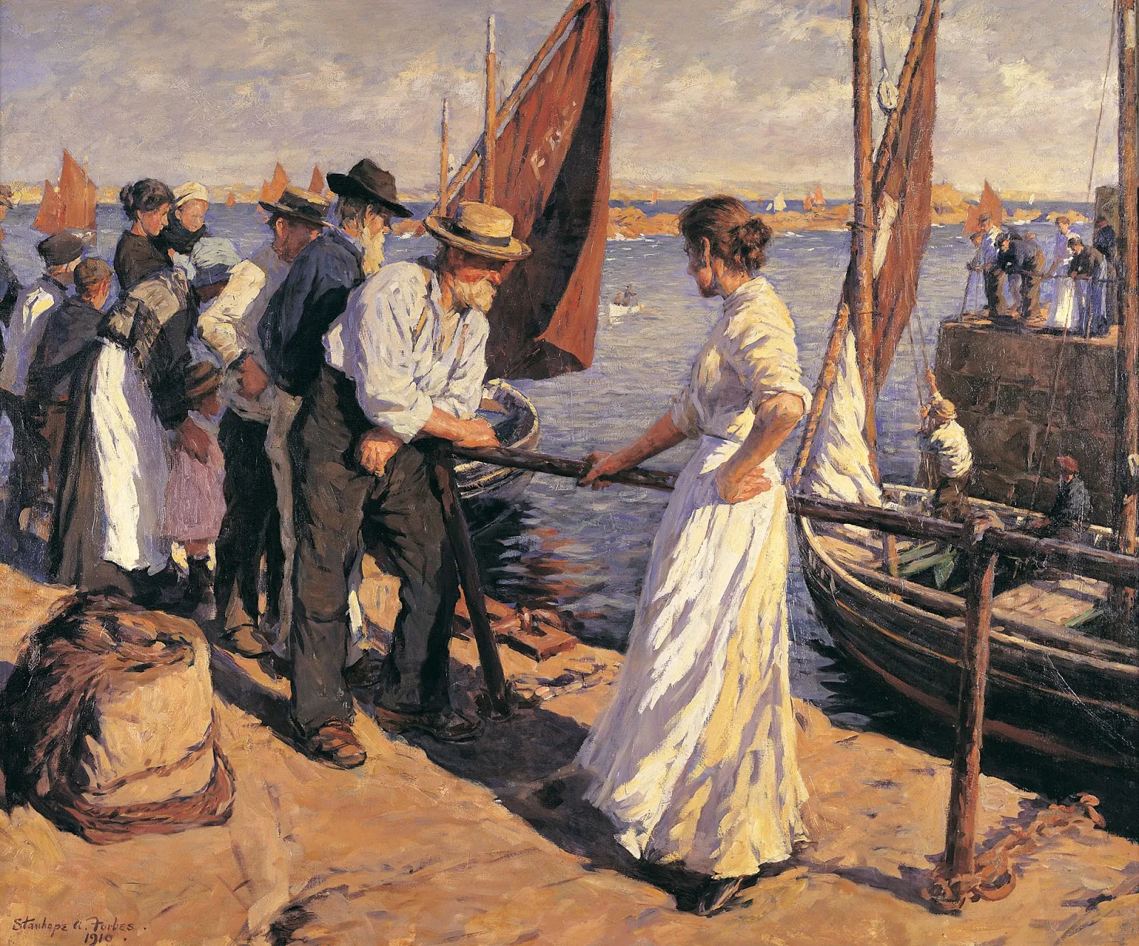  Stanhope Forbes | Plein Air /Genre painter