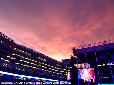 photo at the Grateful Dead Concert in Santa Clara, CA