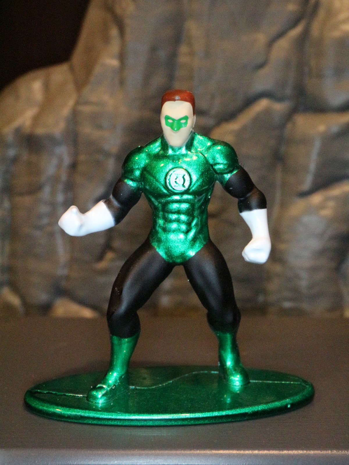 Action Figure Barbecue Minifigure Review Green Lantern (DC11) from DC Nano Metafigs by Jada Toys