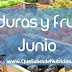 Verduras y frutas del mes: junio