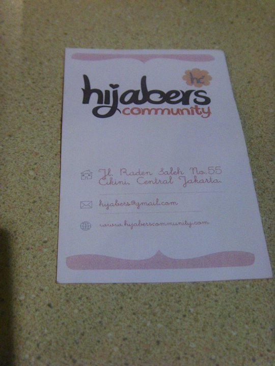 Hijabers Community Card
