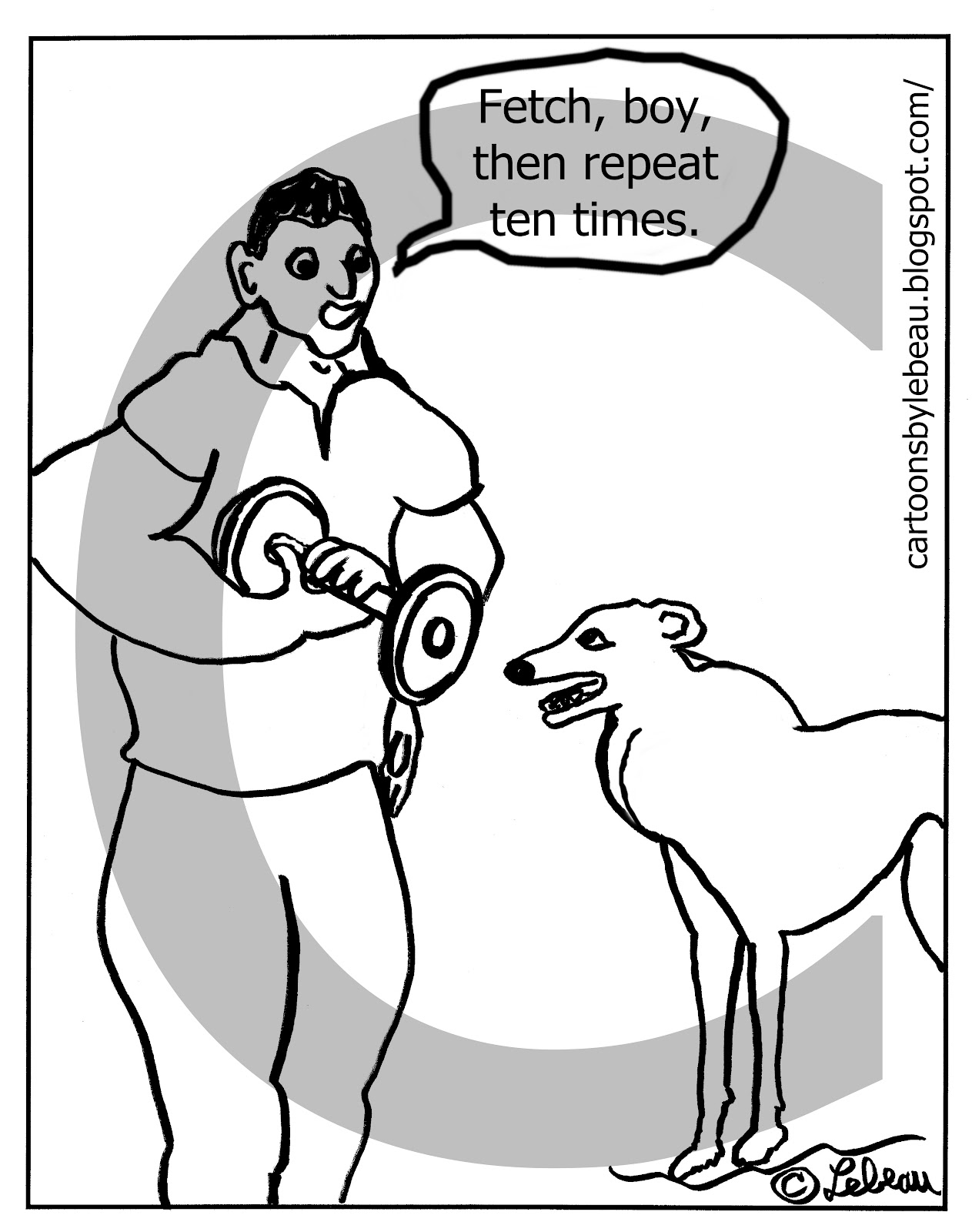 Cartoons by Lebeau: April 2012