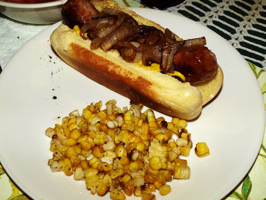 Pellet Smoker Cooking Smoked Sauerkraut Brats on the Griddle
