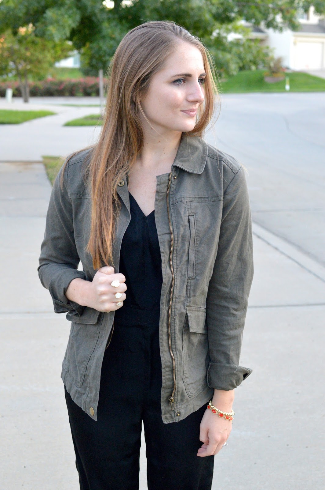 dress down a jumpsuit