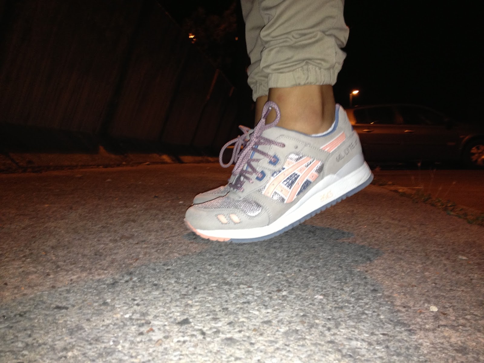 ronnie fieg x asics gel lyte iii flamingo