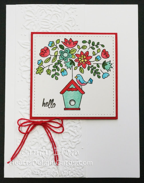 Heart's Delight Cards, Flying Home, Hello, Thoughtful Banners, Stampin' Up!