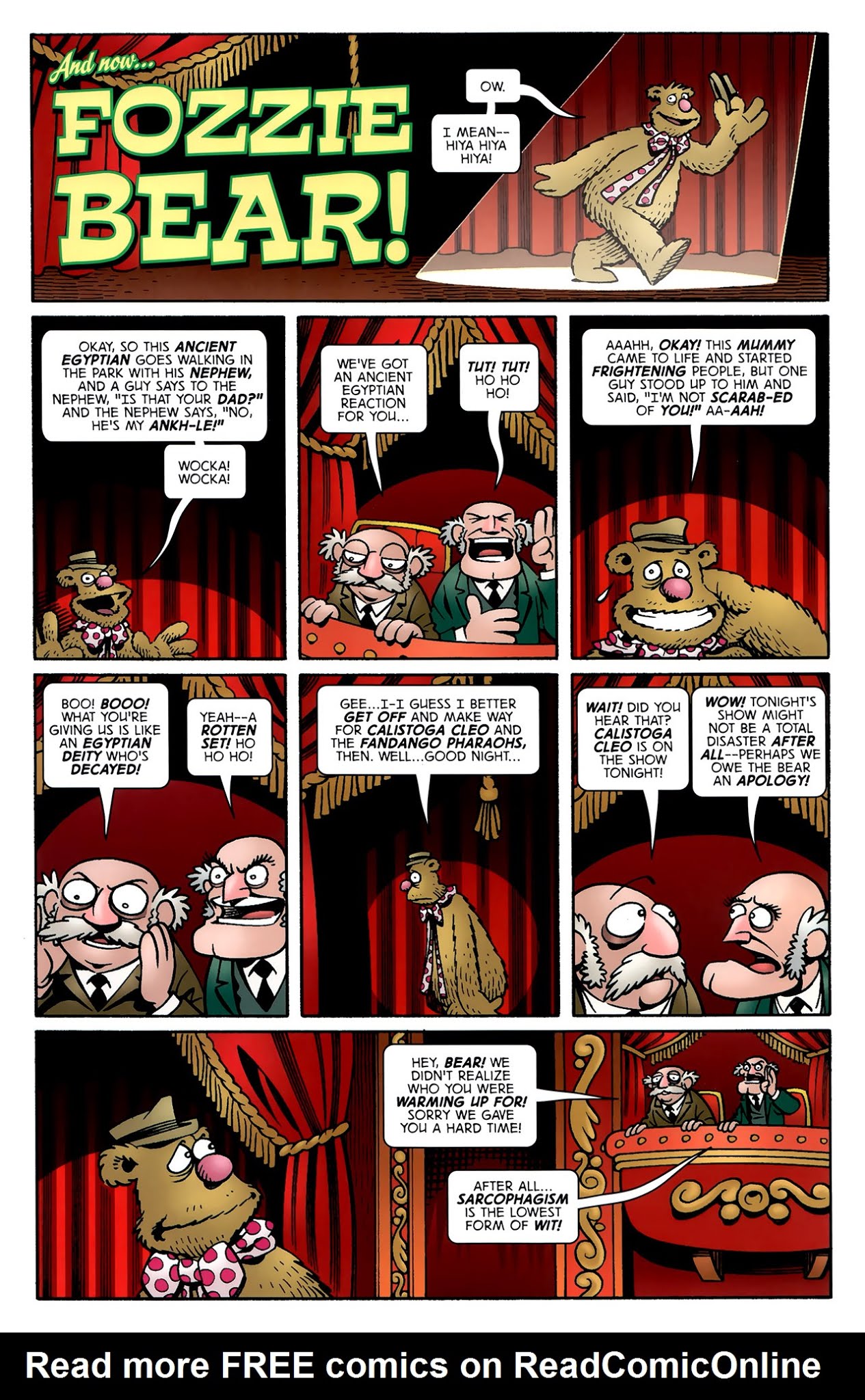 Read online The Muppet Show: The Comic Book comic -  Issue #9 - 6