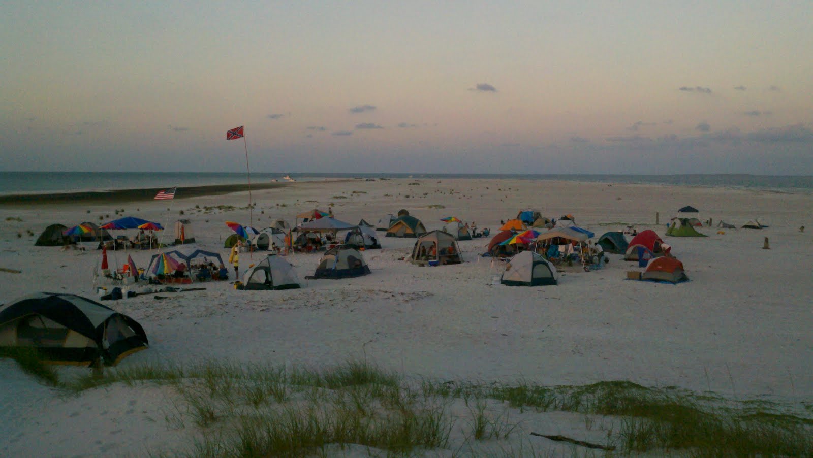 michael's life and times Horn Island Campout