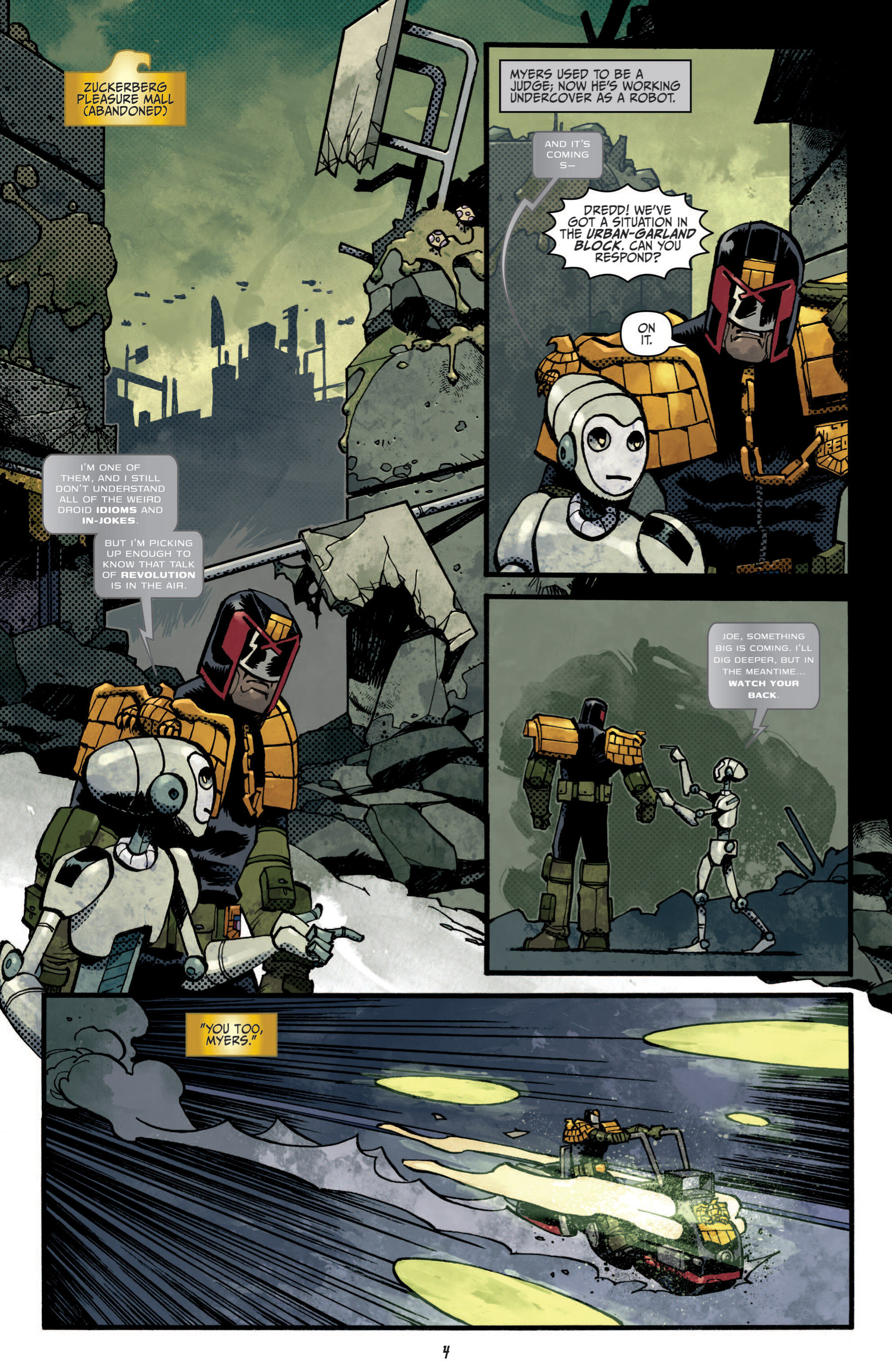Read online Judge Dredd (2012) comic -  Issue #5 - 6