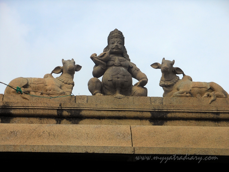 Exteriors of the Ramanathaswamy Temple, Rameshwaram, Tamil Nadu