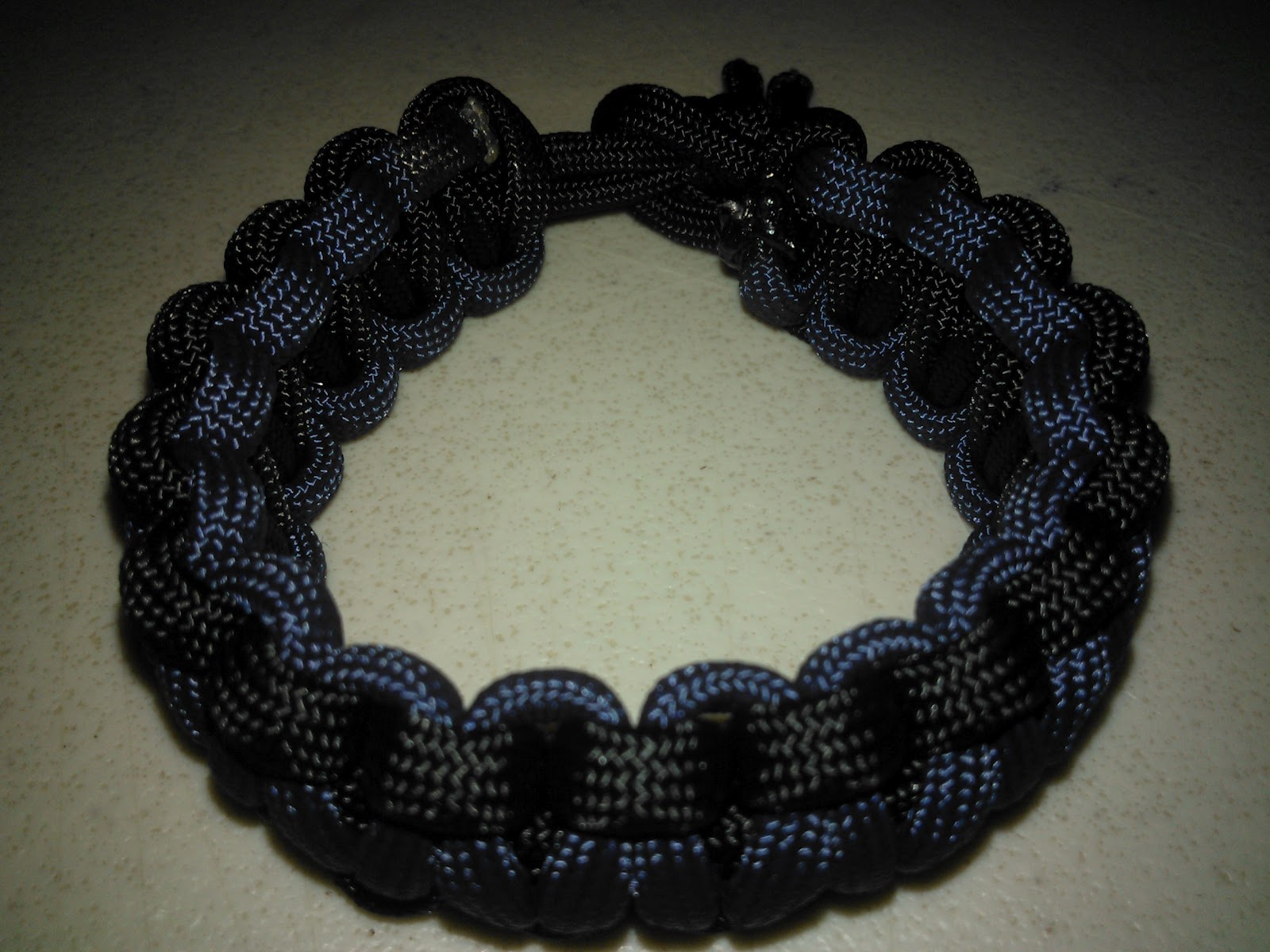Para Bracelets Navy Blue and Black Combo Paracord Bracelet