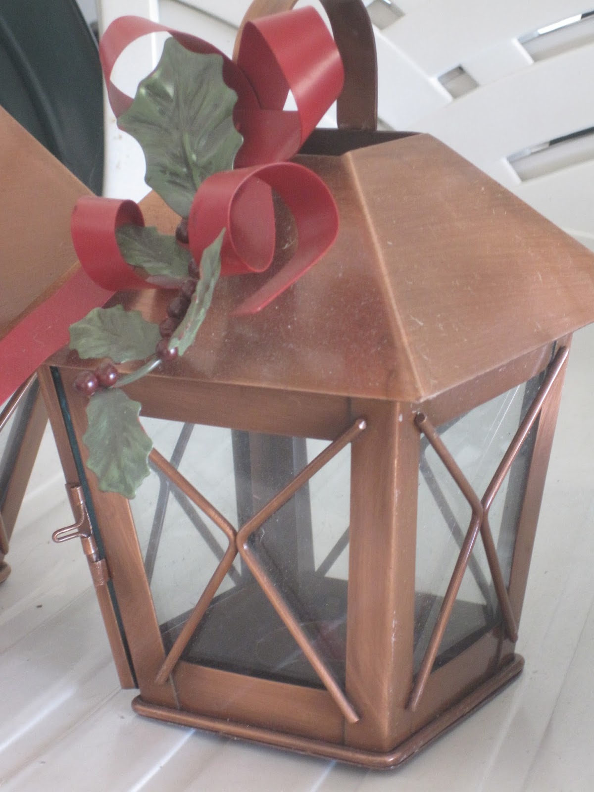 Decorated Chaos Upcycled Copper Lanterns