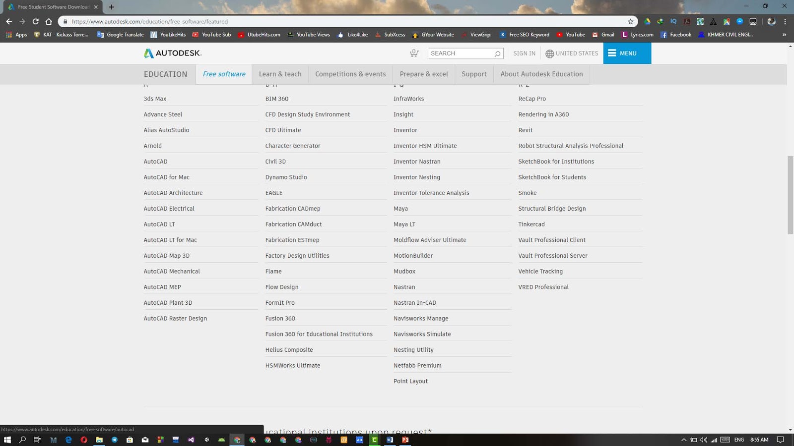 autodesk student download free software autodesk student download free software