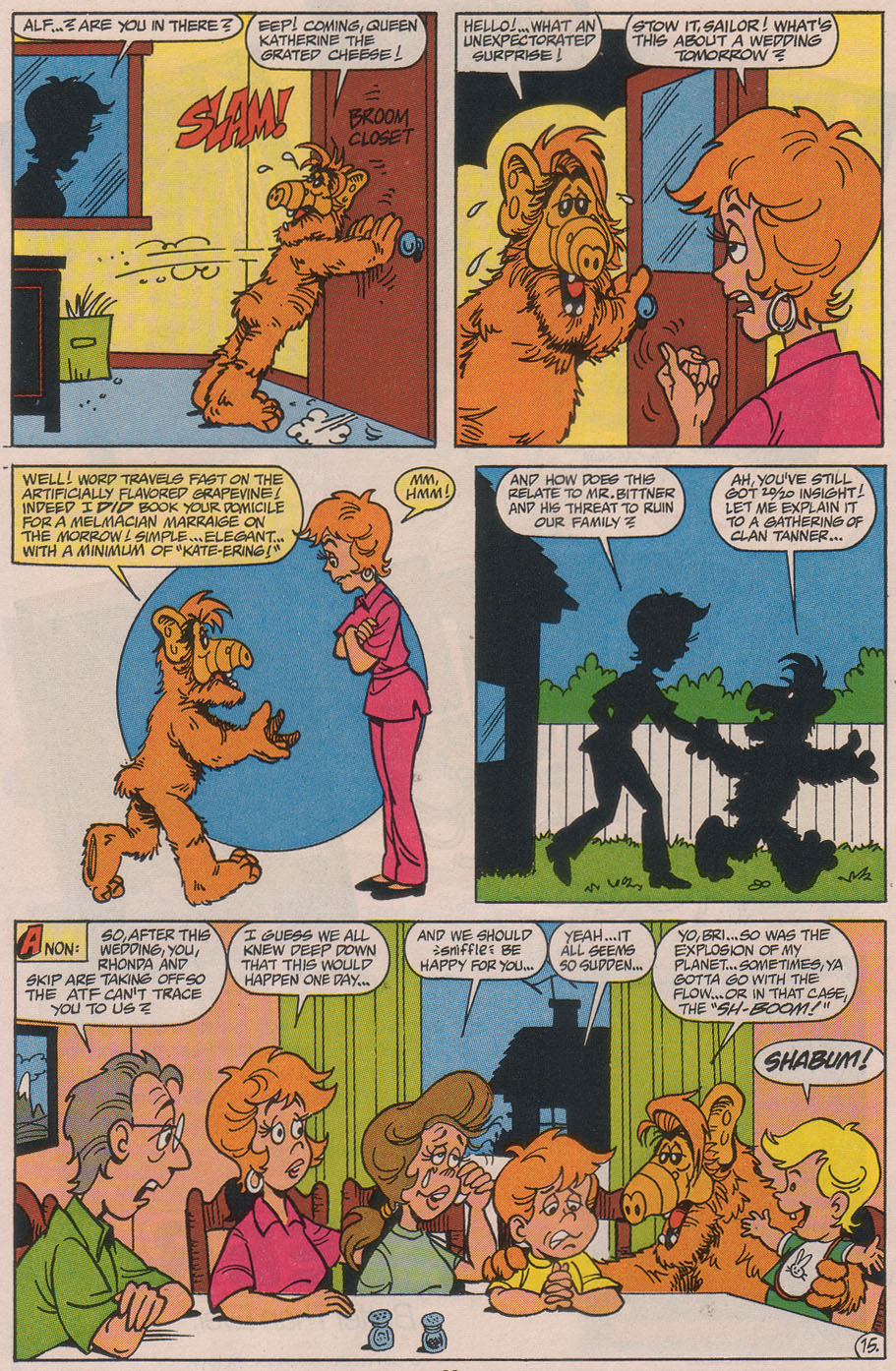 Read online ALF comic -  Issue #49 - 21