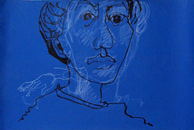 portrait & figure drawings of Carmen Paterson at York University, Toronto On.