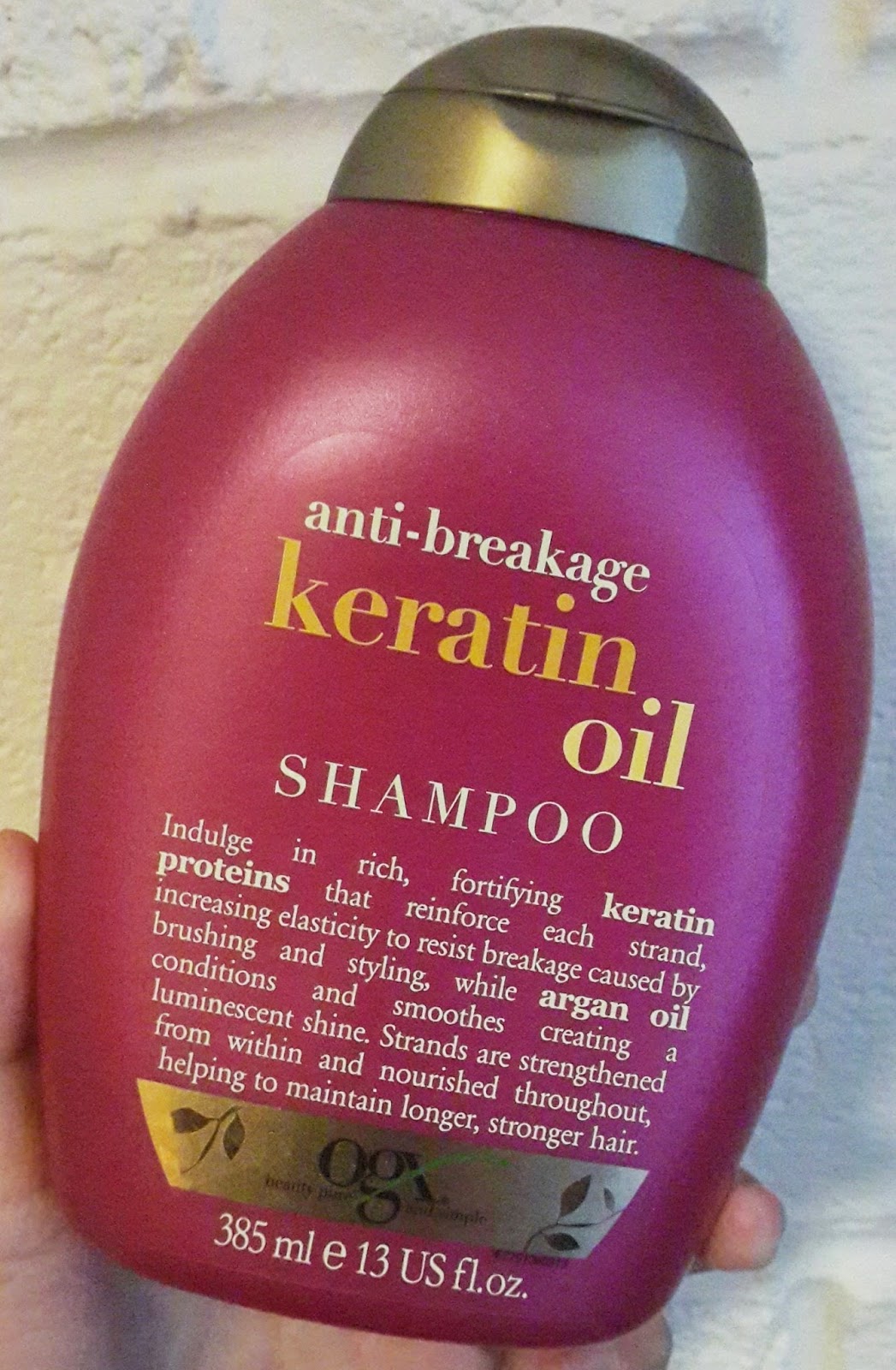 OGX Anti-breakage Keratin Shampoo Review