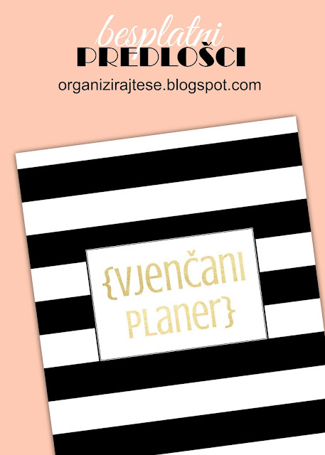 Predlošci za vjenčani planer