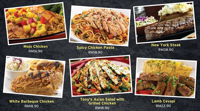 MENU LUNCH TERBARU TONY ROMA'S - Mawardi Yunus