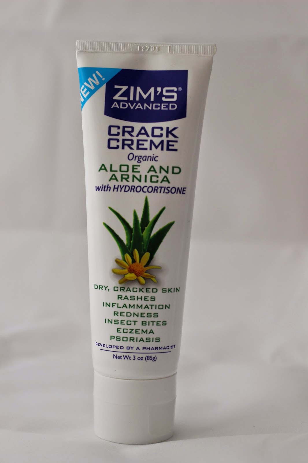 Zim's Advanced Organic Crack Creme with Hydrocortisone and MaxFreeze Spray Review Natalie