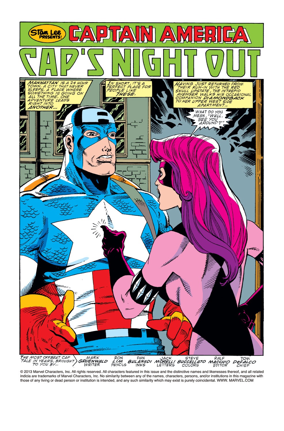 Read online Captain America (1968) comic -  Issue #371 - 2