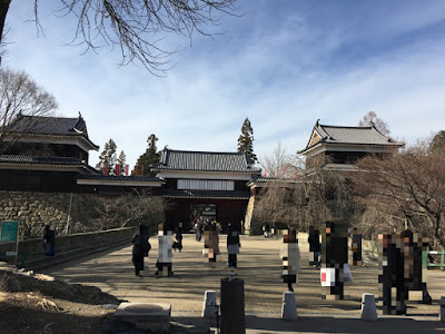 上田城跡の門