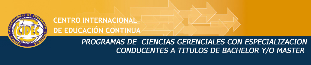 PROGRAMAS DE CIENCIAS GERENCIALES CIU