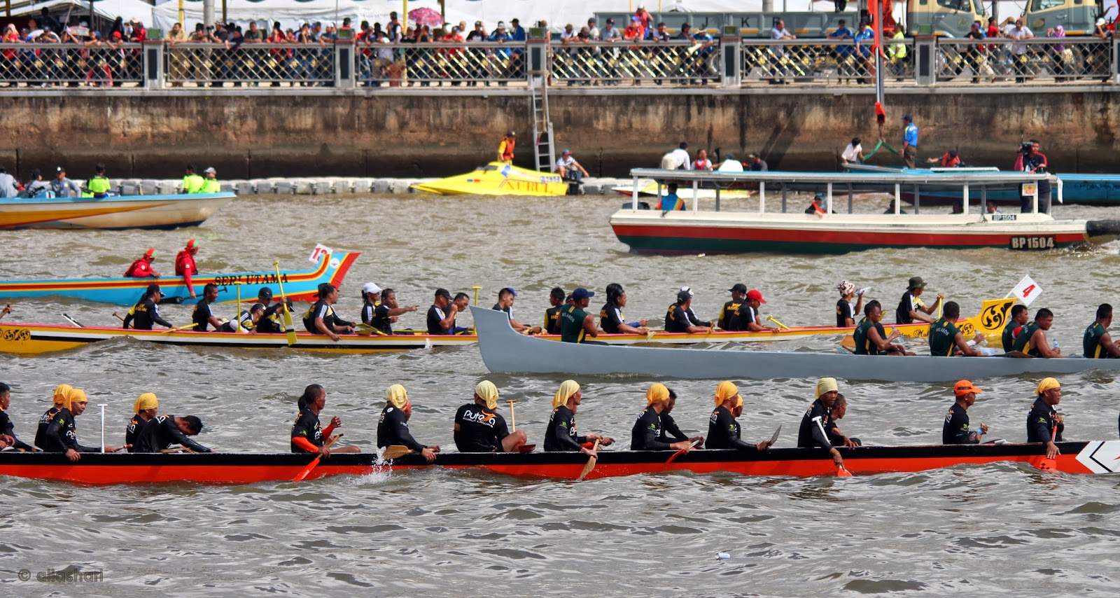 Galeri Potret: # 156 Brunei Reggata 2014 ( Lumba Perahu / Speed Boat