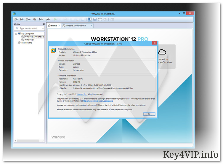 Vmware workstation крэк. 3. Установка linux на виртуальную машину vmware. 1. 2.