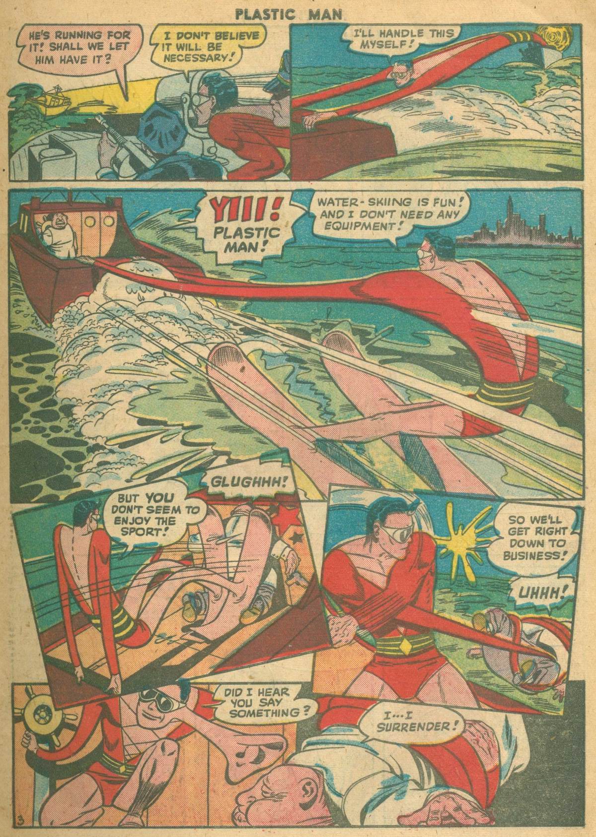 Plastic Man (1943) issue 13 - Page 5