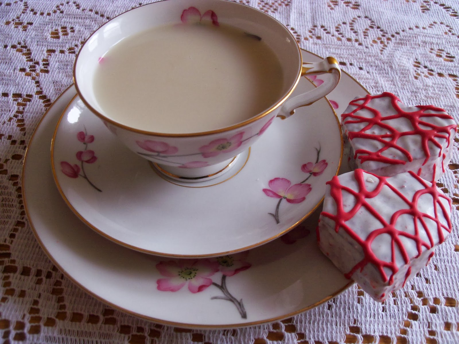 Beyond The Garden Gate Valentine Tea for me (Valentine