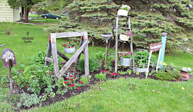 Junk Garden Summer Progression organizedclutter.net