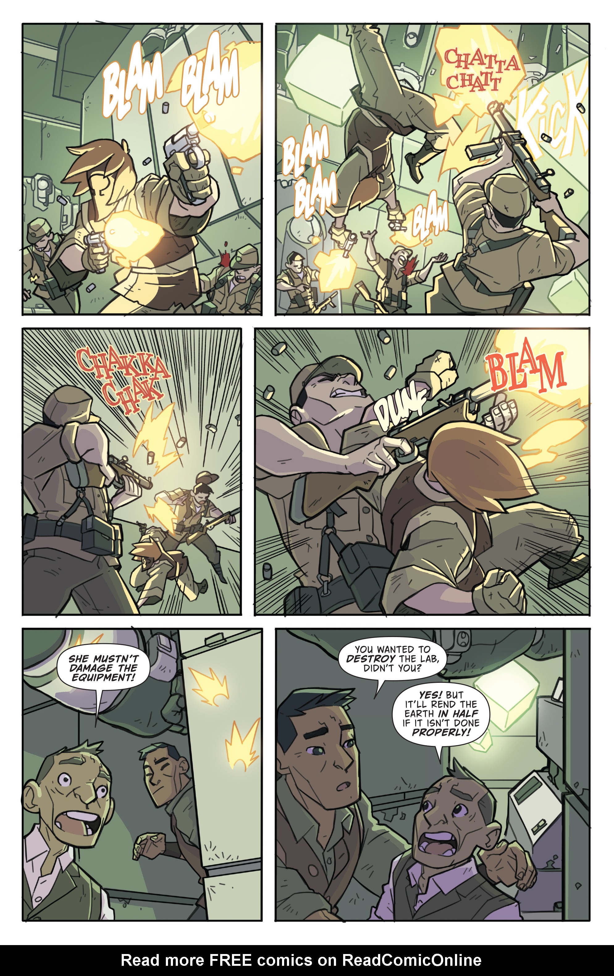 Read online Atomic Robo and the Temple of Od comic -  Issue #5 - 4
