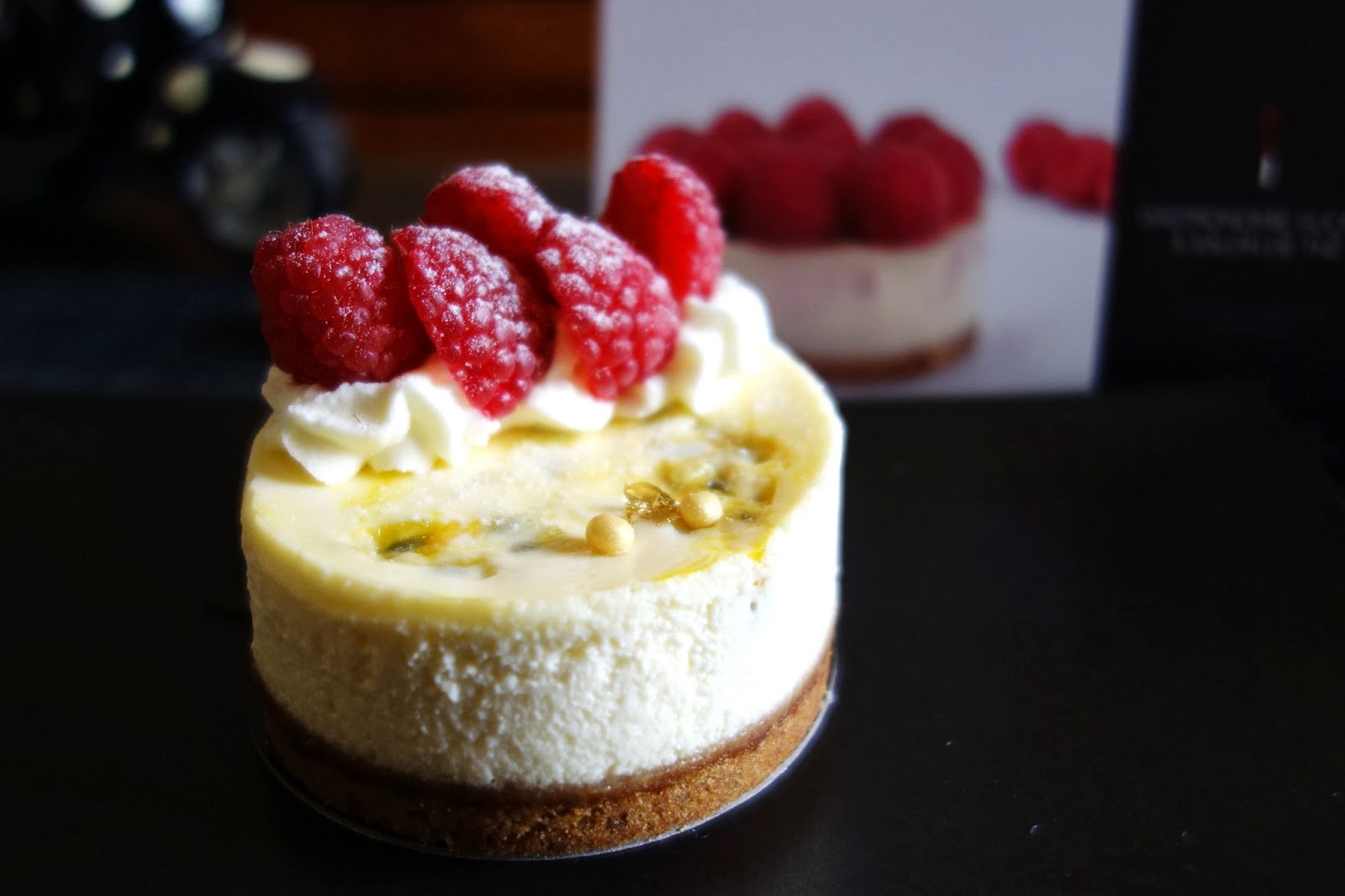 Cheesecake vanille et marrons glacés { by Sephora Saada et