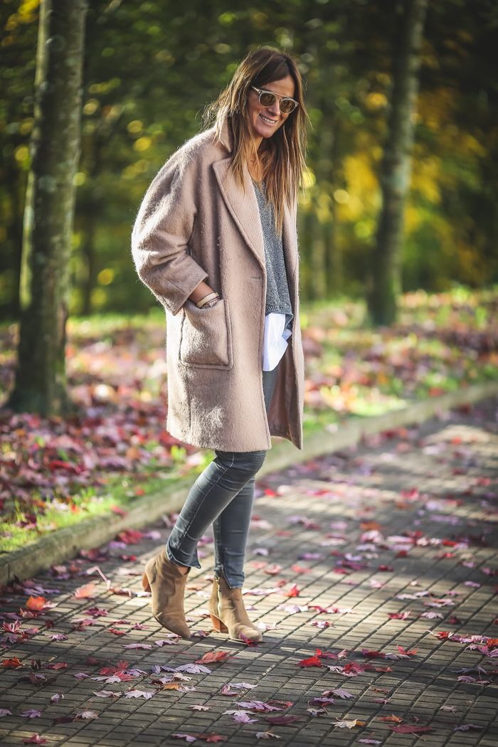 Lucía Díez , Personal Shopper , es cuestión de estilo , San Sebastián , Abrigo Camel , Stretstyle, Look para el dia a dia,
