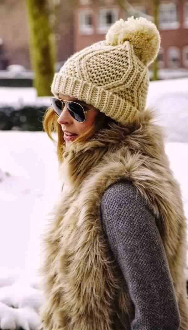 10 Winter Hair Looks with Hats You Must Adore New Hairstyles