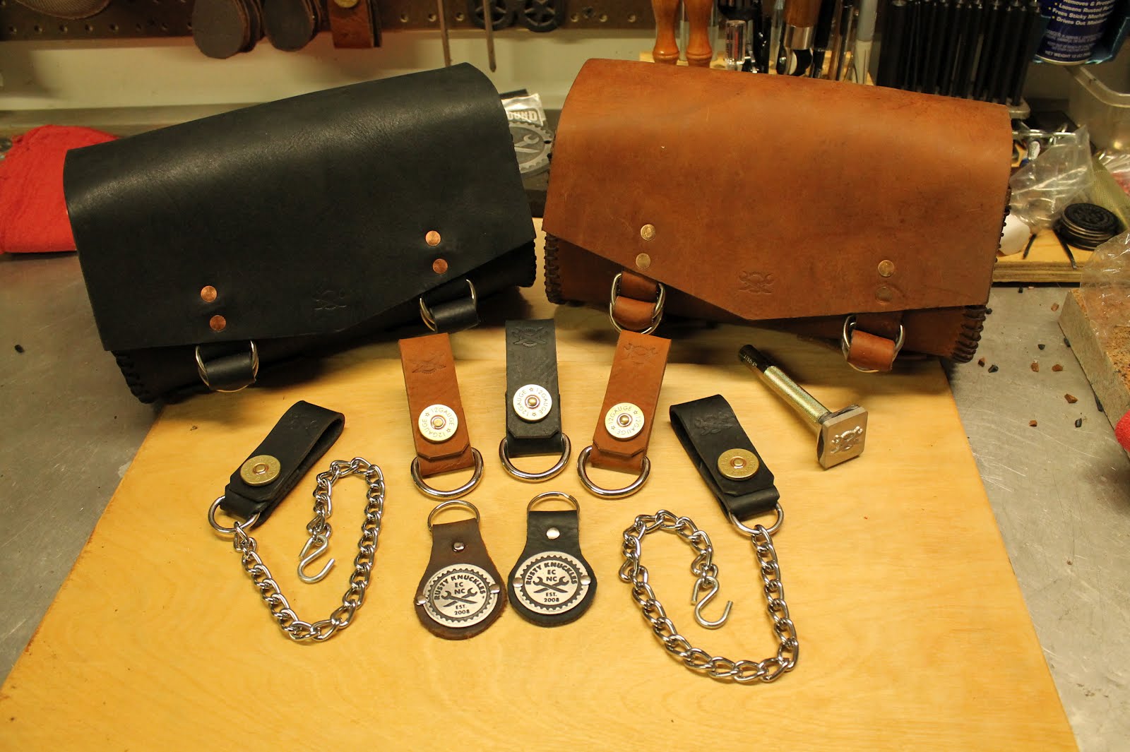 Rusty Knuckles Custom Tool Bags and Belt Loops Rusty Knuckles