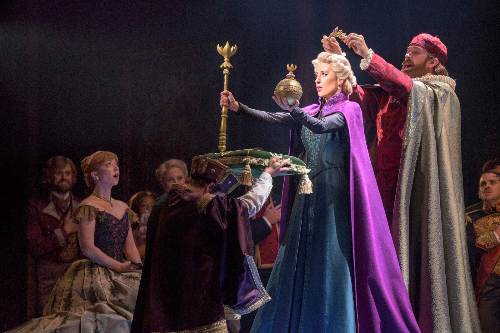 Reflections in the Light Broadway Theater Review Frozen