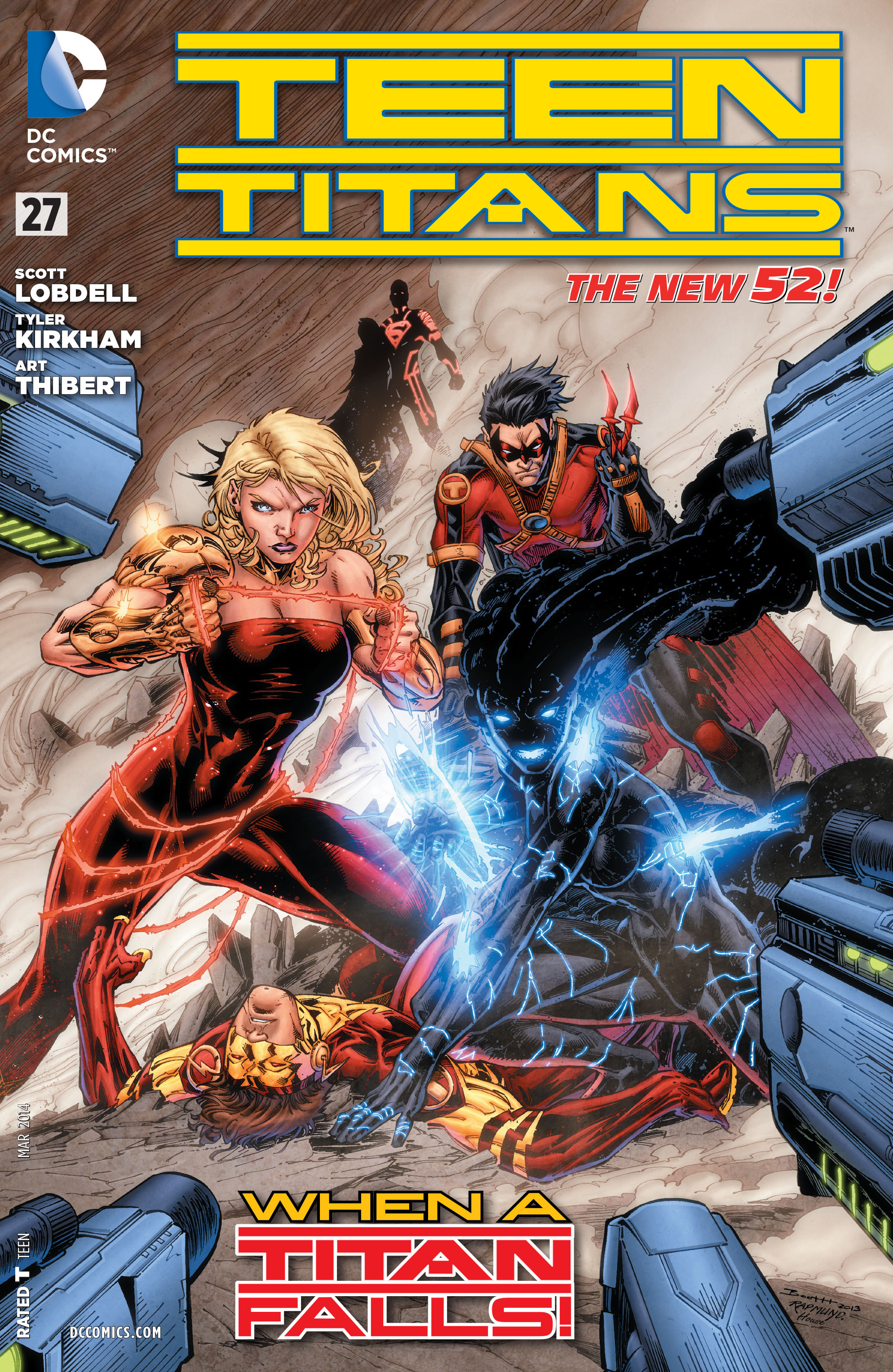 Read online Teen Titans (2011) comic -  Issue #27 - 1