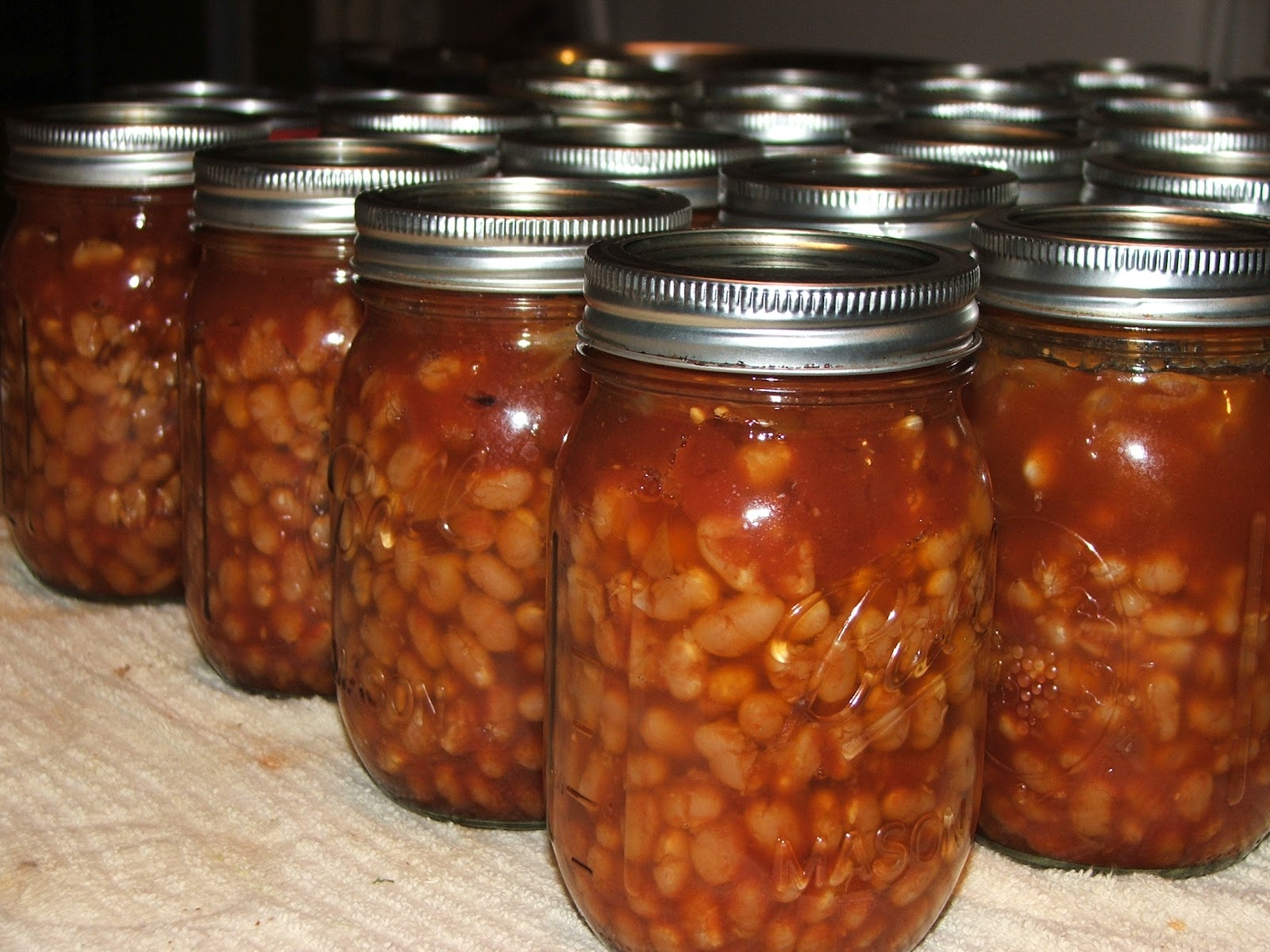 Pork and beans canning recipe