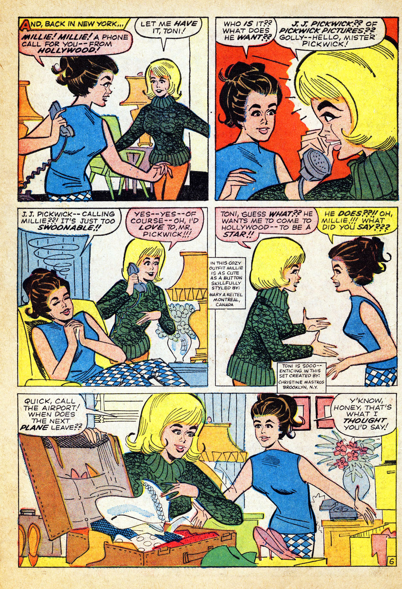 Read online Millie the Model comic -  Issue #121 - 10