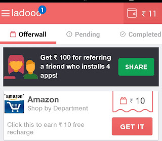 Ladooo Free Recharge app