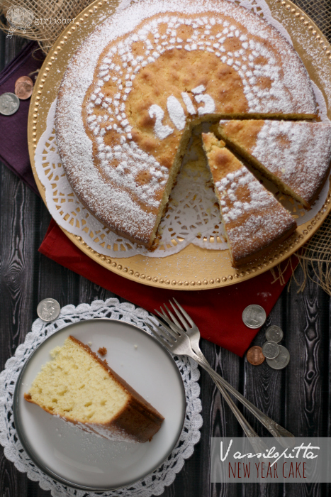 Vassilopitta New Year Wish Cake All Roads Lead To The Kitchen