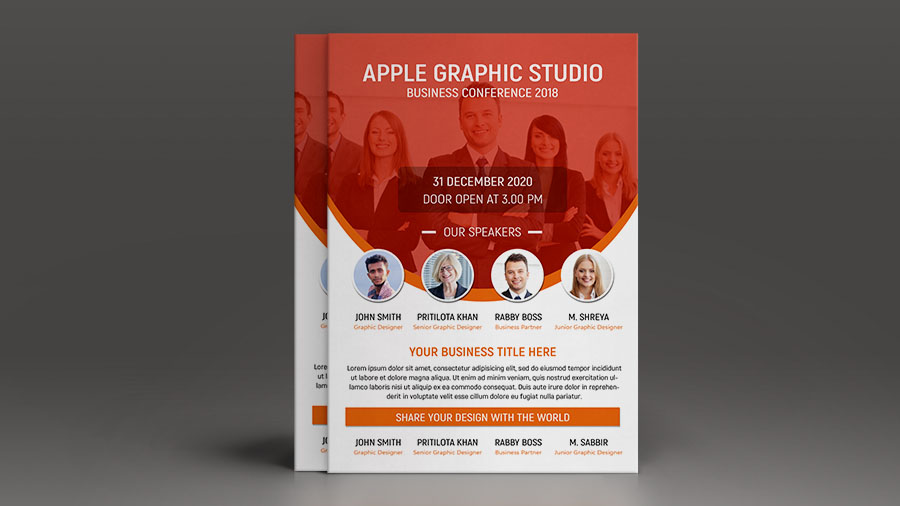 How To Design A Corporate Flyer Photoshop Tutorial