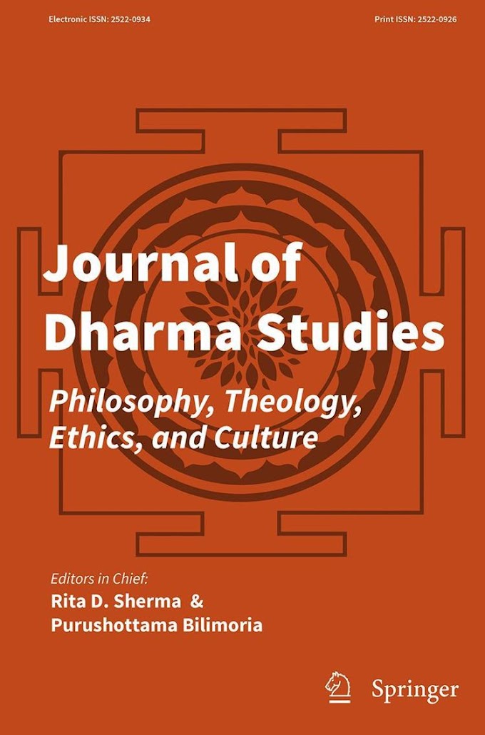 Journal of Dharma Studies: Philosophy, Theology, Ethics, and Culture’ Launched in Berkeley, California