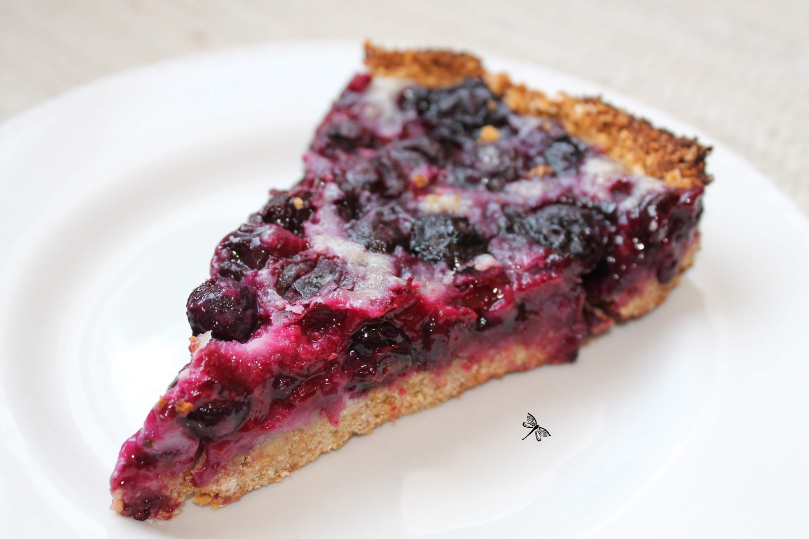 Libellule et ses spatules Tarte aux