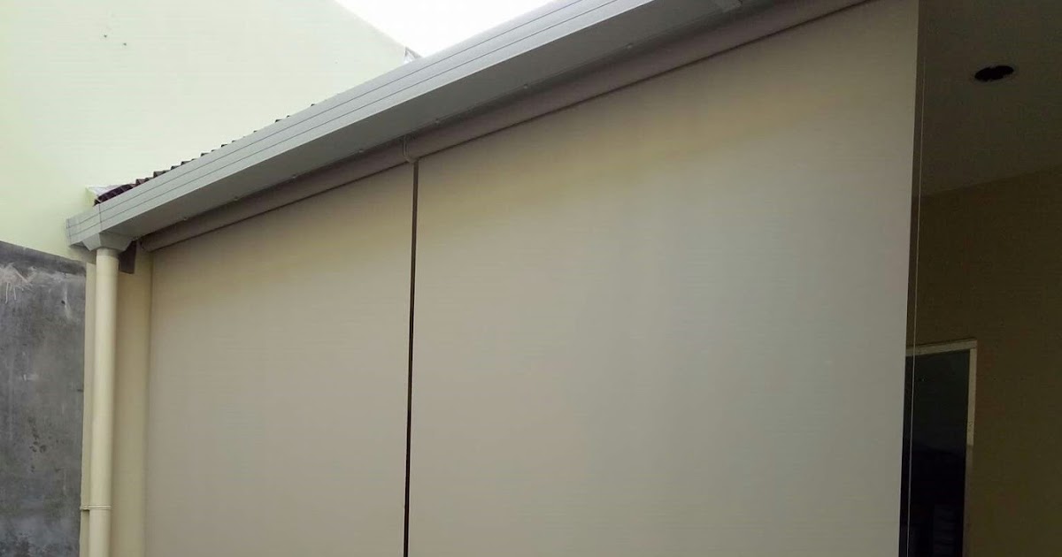 Roller Blind Exterior Gorden Jogja