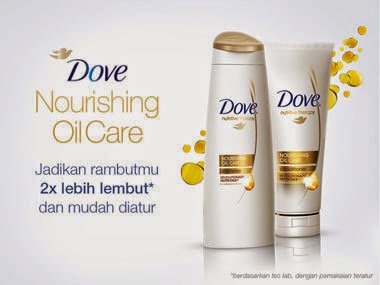 Gambar Iklan Shampo Dove Nourishing Oil Care Semarang 