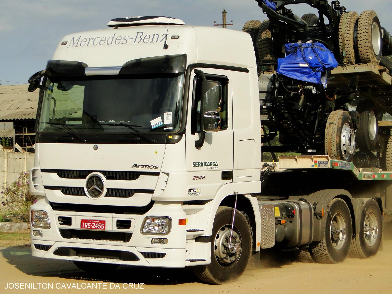CAMINH ES NA ESTRADA Mercedes Benz Actros 2546